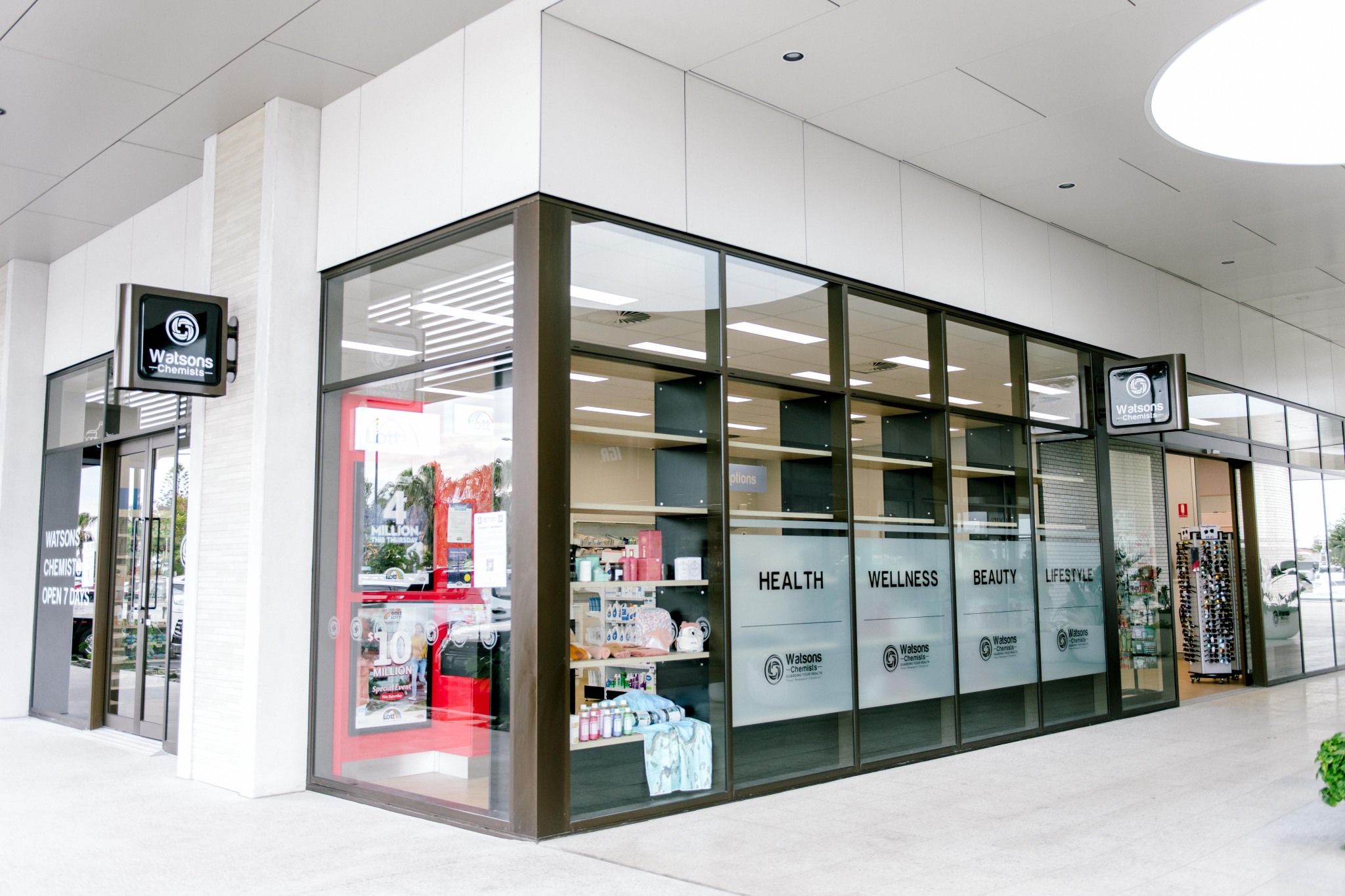 A Watsons pharmacy store serving its local community